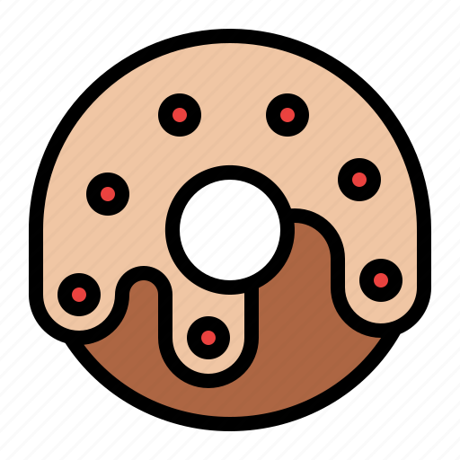 Breakfast, donut, fast, food icon - Download on Iconfinder