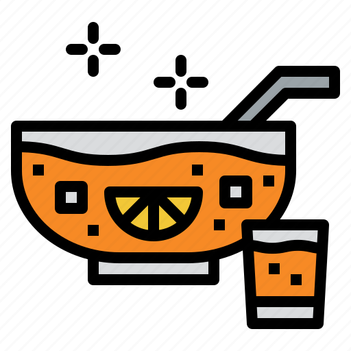 Beverage, bowl, drink, punch icon - Download on Iconfinder