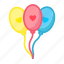balloon, birthday, celebrate, celebration, emoticon, happy, party 
