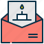 message, envelope, happy, birthday, card, anniversary 