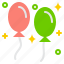balloon, party, happy, birthday 