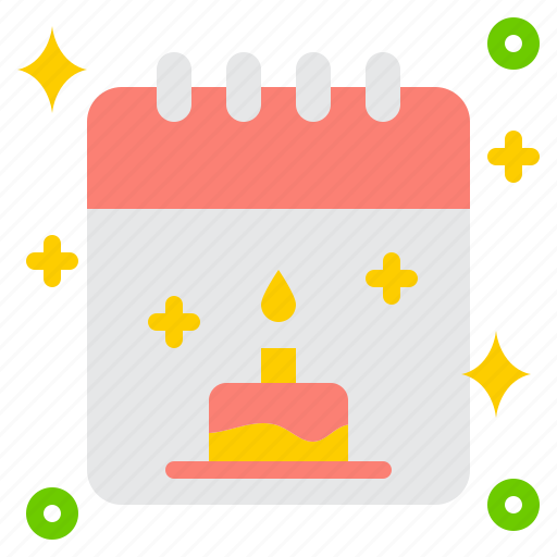 Calendar, date, birthday, party, happy icon - Download on Iconfinder