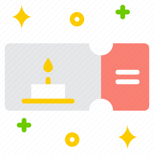 Gift, voucher, happy, birthday, anniversary icon - Download on Iconfinder