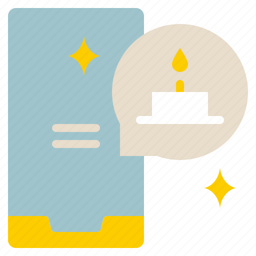 Message, mobile, birthday, party, alert icon - Download on Iconfinder