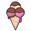 dessert, sweet, summer, icecream, cone 