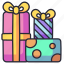 present, gift, celebration, box, surprise 