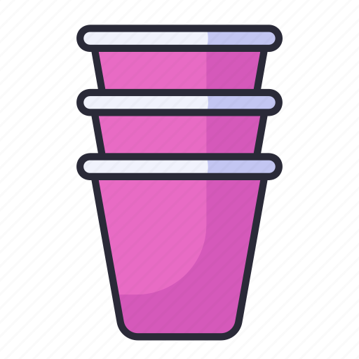 Red, drink, cup, party, beverage icon - Download on Iconfinder
