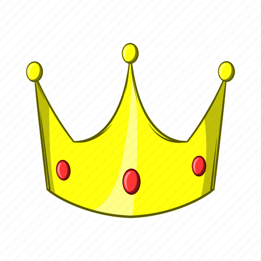 Cartoon, crown, illustration, king, object, queen, sign icon - Download on  Iconfinder