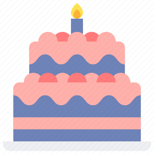 Birthday, cake, 2 icon - Download on Iconfinder