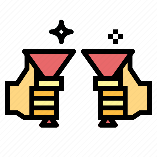 Alcohol, alcoholic, celebration, cheers, drinks, glasses icon - Download on Iconfinder