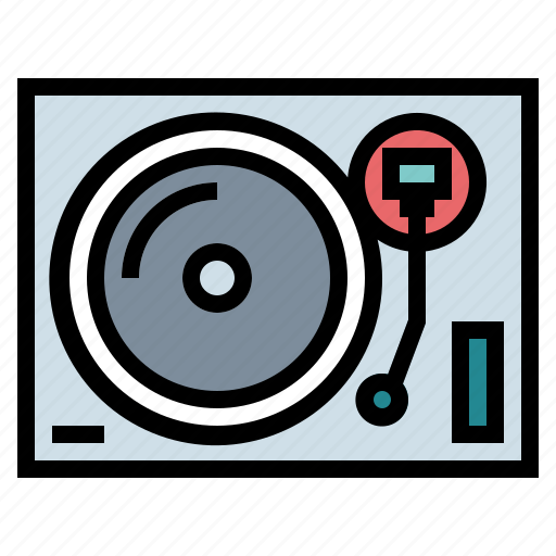 Music, record, technology, turntable, vinyl icon - Download on Iconfinder