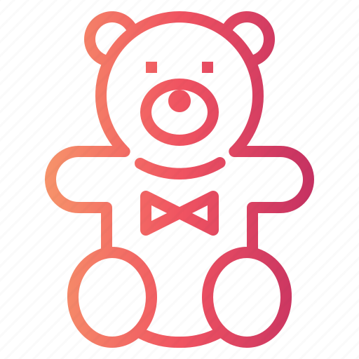 Animal, bear, children, fluffy, puppet, teddy icon - Download on Iconfinder
