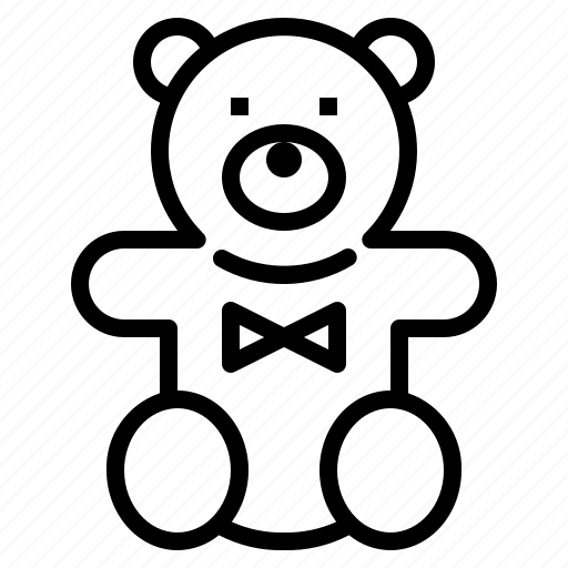 Animal, bear, children, fluffy, puppet, teddy icon - Download on Iconfinder
