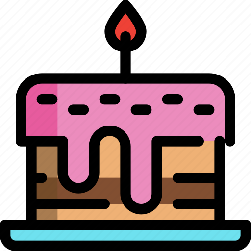 Birthday, cake, happy, party icon - Download on Iconfinder