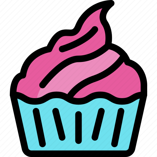 Birthday, cupcake, happy, party icon - Download on Iconfinder