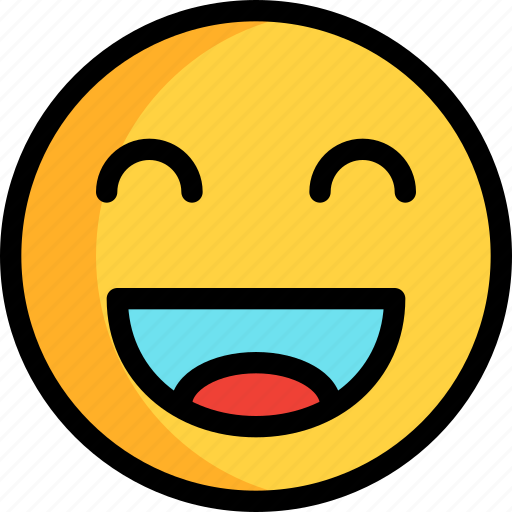 Birthday, happy, laugh, party, smile icon - Download on Iconfinder