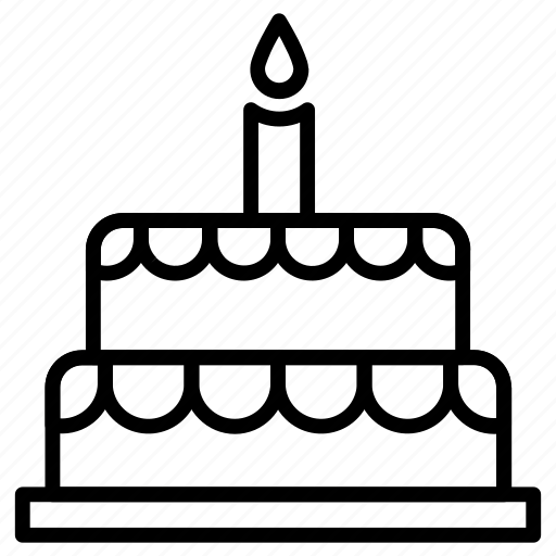 Cake, birthday, food, bakery icon - Download on Iconfinder