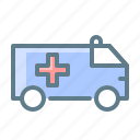 ambulance, emergency, rescue, transport, vehicle 