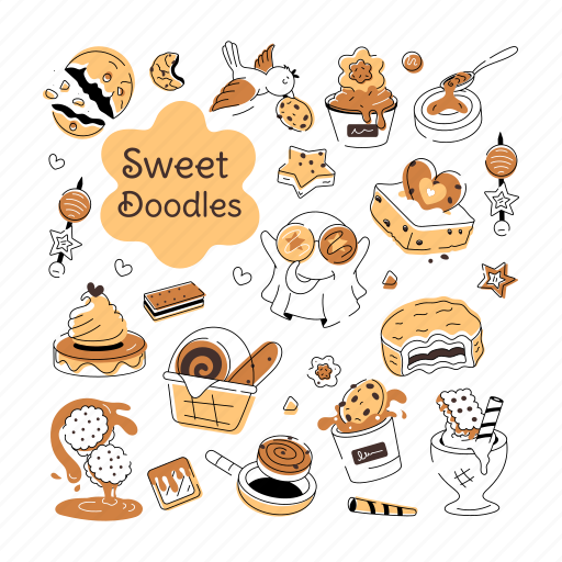 Cookie pattern, biscuit pattern, sweets pattern, bakery pattern, cookies background icon - Download on Iconfinder