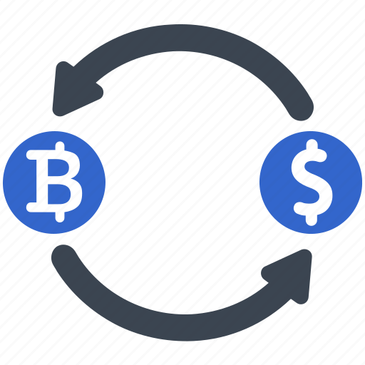 Bitcoin, exchange, cryptocurrency, dollar, exchange rate, money transaction, money transfer icon - Download on Iconfinder