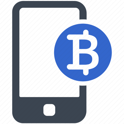 Mobile, bitcoin, money, cryptocurrency, online income icon - Download on Iconfinder