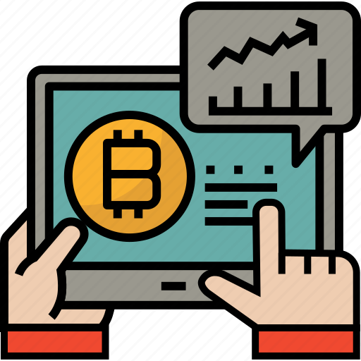 Bitcoin, chart, investment, trading, application, trade icon - Download on Iconfinder