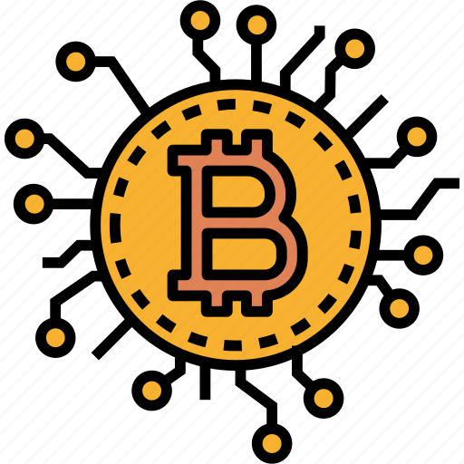 Bitcoin, digital, money, cash, currency, coin icon - Download on Iconfinder