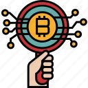 bitcoin, research, search, currency, money, coin, cryptocurrency