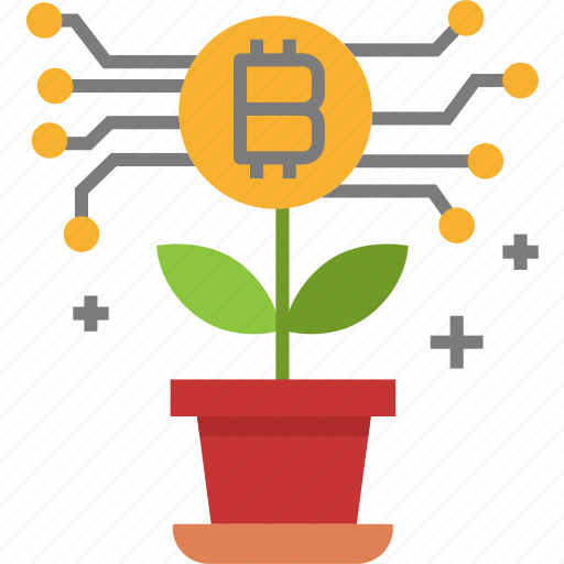 Bitcoin, cryptocurrency, money, currency, growth, coin icon - Download on Iconfinder
