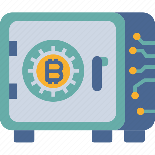 Bitcoin, protect, protection, save, safe icon - Download on Iconfinder