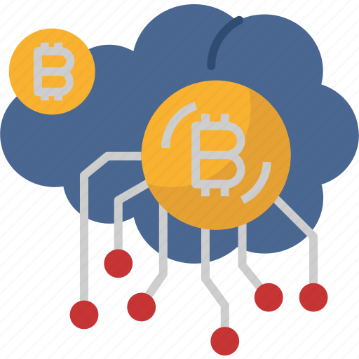 Bitcoin, mining, cash, cloud, coin, currency, money icon - Download on Iconfinder