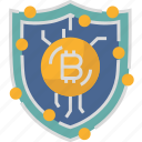 bitcoin, data, key, protect, protection, shield