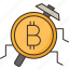 bitcoin, mining, digital, transaction, treasure 