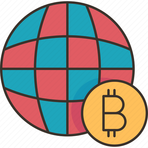 Bitcoin, network, communication, transfer, sharing icon - Download on Iconfinder