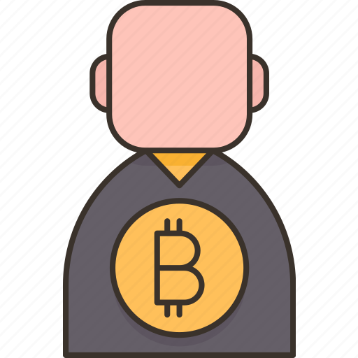 Bitcoin, user, account, wallet, collector icon - Download on Iconfinder