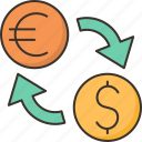 exchange, rate, cryptocurrency, trade, transaction