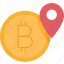 bitcoin, address, virtual, location, wallet 