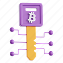 key, bitcoin, security, cryptocurrency, digital