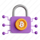 lock, bitcoin, safe, padlock, digital, security