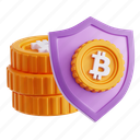 secure, shield, bitcoin, crypto, currency, finance, money, protection