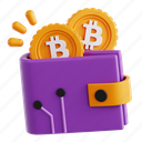 wallet, bitcoin, money, crypto, currency, finance