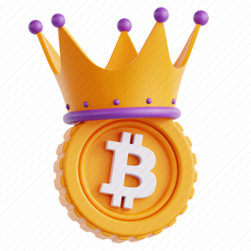 King, crown, bitcoin, blockchain, coin icon - Download on Iconfinder