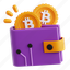 wallet, bitcoin, money, crypto, currency, finance 