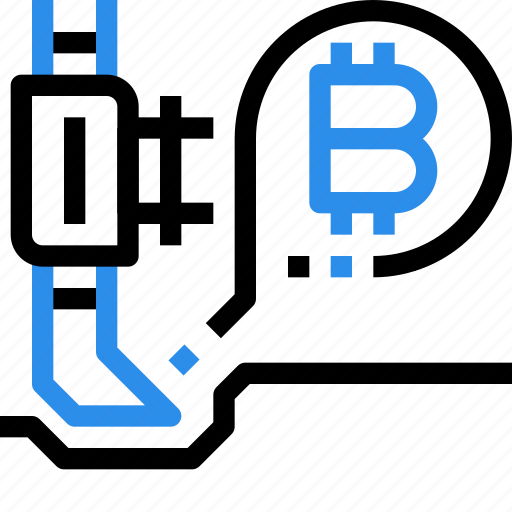Bitcoin, currency, dig, digital, money, online icon - Download on Iconfinder