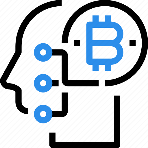 Bitcoin, connect, currency, digital, mind, money icon - Download on Iconfinder