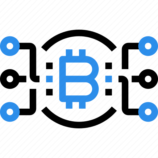 Bitcoin, connect, currency, digital, money icon - Download on Iconfinder