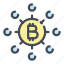 bitcoin, blockchain, connection, crypto, cryptocurrency, digital, network 