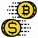 bitcoin, cash, coin, currency, exchange, money