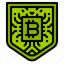bitcoin, data, key, protect, protection, shield