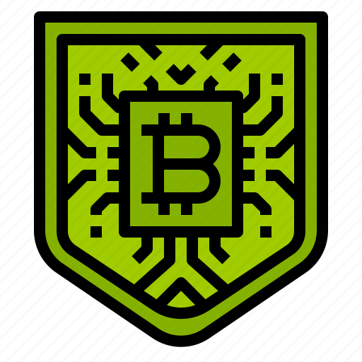 Bitcoin, data, key, protect, protection, shield icon - Download on Iconfinder
